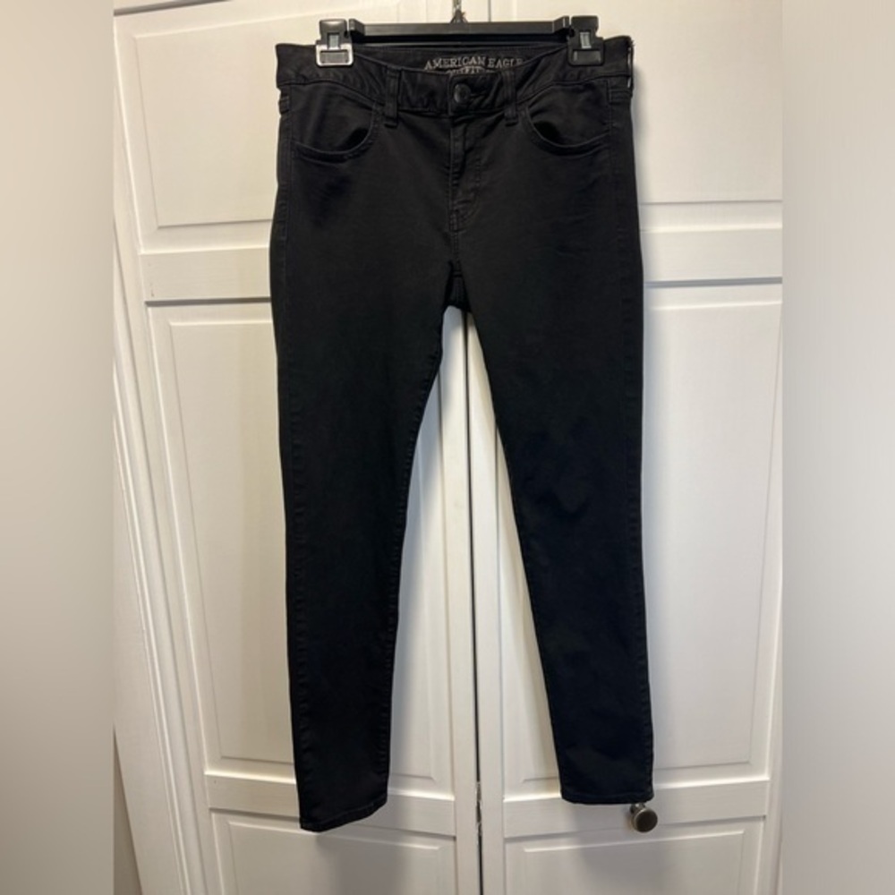 American Eagle Outfitters Jeggings Size 8 Short Color Black
